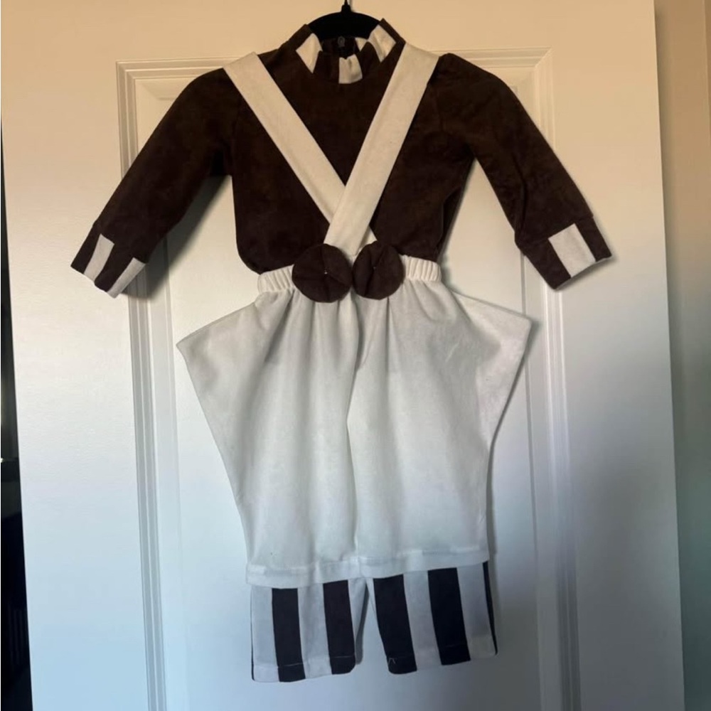 Toddler Halloween Costume • 18 Months • Oompa Loompa